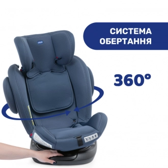 Автокресло 0+/1/2/3 (0-36 кг) - Chicco Unico Plus (Темно-Синий) - Фото 9