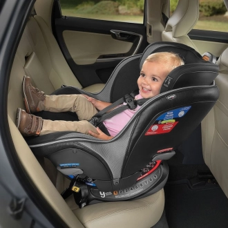 Автокресло 0+/1/2/3 (0-30 кг) - Chicco NextFit Zip Max Air (Черный) - Фото 4