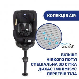 Автокресло 0+/1 (0-18 кг) - Chicco Seat2Fit Air i-Size (Черный) - Фото 4