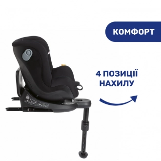 Автокресло 0+/1 (0-18 кг) - Chicco Seat2Fit Air i-Size (Черный) - Фото 5
