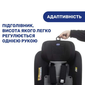 Автокресло 0+/1 (0-18 кг) - Chicco Seat2Fit Air i-Size (Черный) - Фото 8