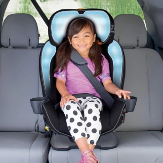 Автокресло 0+/1/2/3 (0-30 кг) - Chicco Fit 4 (Серый) - Фото 7