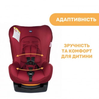 Автокресло 0+/1(0-18 кг) - Chicco Cosmos (Бордовый) - Фото 9