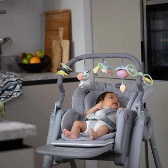 Стульчик для кормления - Chicco Polly Magic Relax New (Бежевый) - Фото 14