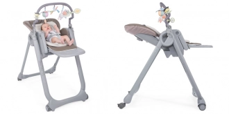 Стульчик для кормления - Chicco Polly Magic Relax New (Бежевый) - Фото 17