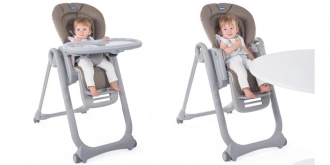 Стульчик для кормления - Chicco Polly Magic Relax New (Бежевый) - Фото 18