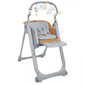 Стульчик для кормления - Chicco Polly Magic Relax New (Бежевый) - Фото 2