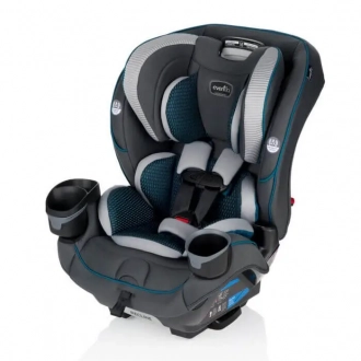 Автокрісло 0/1/2/3+ (2,2- 49 кг) - Evenflo EveryFit LX - Atlas (Бірюзовий) - Фото 1