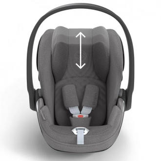 Автокресло 0+ (0-13 кг) - Cybex Cloud T i-Size Comfort Sepia Black (Черный) - Фото 12