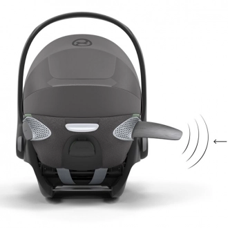 Автокресло 0+ (0-13 кг) - Cybex Cloud T i-Size Comfort Sepia Black (Черный) - Фото 13