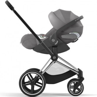 Автокресло 0+ (0-13 кг) - Cybex Cloud T i-Size Comfort Sepia Black (Черный) - Фото 16