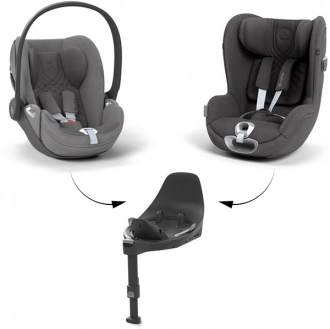 Автокресло 0+ (0-13 кг) - Cybex Cloud T i-Size Comfort Sepia Black (Черный) - Фото 17