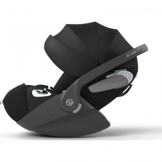Автокресло 0+ (0-13 кг) - Cybex Cloud T i-Size Comfort Sepia Black (Черный) - Фото 4