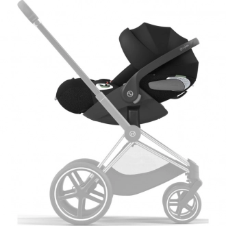 Автокресло 0+ (0-13 кг) - Cybex Cloud T i-Size Comfort Sepia Black (Черный) - Фото 7