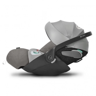 Автокресло 0+ (0-13 кг) - Cybex Cloud Z2 i-Size Autumn Gold Plus (Красный) - Фото 13