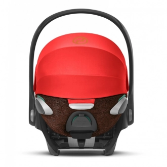 Автокресло 0+ (0-13 кг) - Cybex Cloud Z2 i-Size Autumn Gold Plus (Красный) - Фото 19