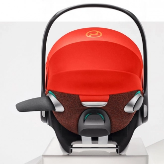 Автокресло 0+ (0-13 кг) - Cybex Cloud Z2 i-Size Mountain Blue Plus (Голубой) - Фото 22