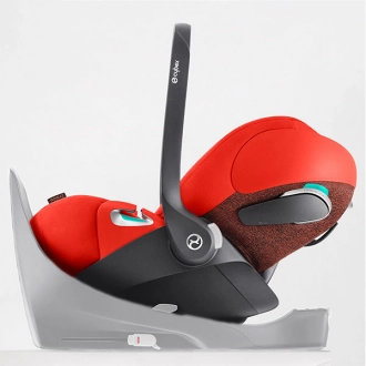 Автокресло 0+ (0-13 кг) - Cybex Cloud Z2 i-Size Mountain Blue Plus (Голубой) - Фото 24