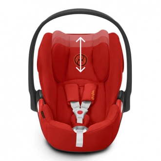 Автокресло 0+ (0-13 кг) - Cybex Cloud Z2 i-Size Mountain Blue Plus (Голубой) - Фото 26