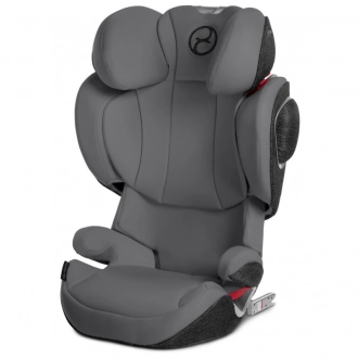 Автокресло 2/3 (15-36 кг) - Cybex Solution Z i-fix Plus Deep Black (Черный) - Фото 1