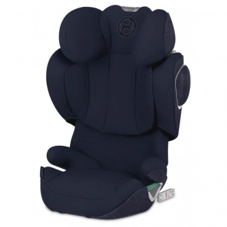 Автокресло 2/3 (15-36 кг) - Cybex Solution Z i-fix Plus Deep Black (Черный) - Фото 7