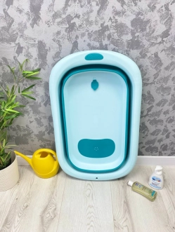 Ванночка складная детская El Camino Bath ME 1108 80 см Бирюзовый - Фото 1