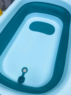 Ванночка складная детская El Camino Bath ME 1108 80 см Бирюзовый - Фото 4
