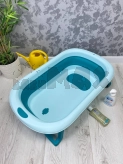 Ванночка складная детская El Camino Bath ME 1108 80 см Бирюзовый