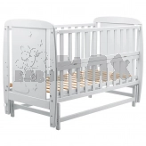 Кроватка детская Дубик-М Умка с маятником 120×60 см Серый