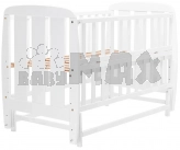 Кроватка детская Дубик-М Шарик с маятником 120×60 см Белый
