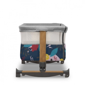 Кроватка приставная Lionelo Leonie Blue Navy/Синий - Фото 3