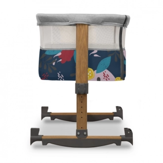 Кроватка приставная Lionelo Leonie Blue Navy/Синий - Фото 9