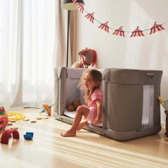 Приставная кроватка 3 в 1 - Chicco Next2Me Forever (Серый) - Фото 9