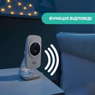 Цифровая видеоняня Chicco - Video Baby Monitor Deluxe (Белый) - Фото 1