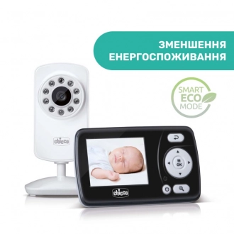 Цифровая видеоняня Chicco - Video Baby Monitor Smart (Белый) - Фото 2