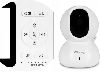 Видеоняня Lionelo Care Babyline 8.2 Белый - Фото 4