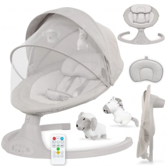 Центр укачивающий Kidwell Luxi Light Melange/Светло-серый - Фото 9