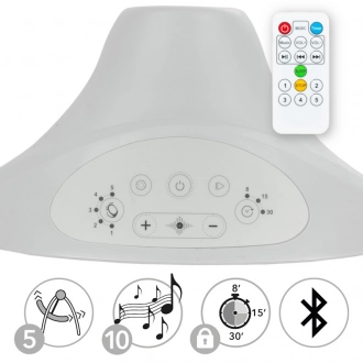 Центр укачивающий Kidwell Luxi Light Melange Wooden Светло-серый - Фото 7