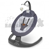 Шезлонг качалка Lionelo Ralf Grey White/Серый