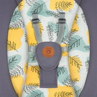 Шезлонг качалка Lionelo Ralf Grey Concrete Темно-серий - Фото 5