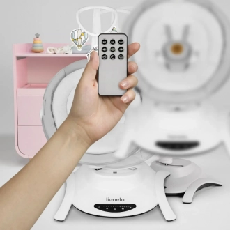 Кресло качалка Lionelo Bella Grey Concrete/Серий - Фото 1