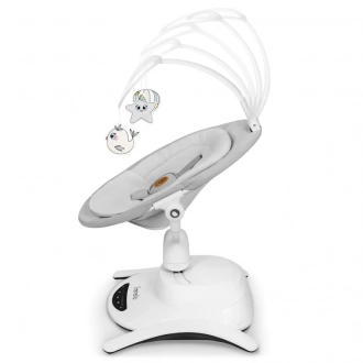 Кресло качалка Lionelo Bella Grey Concrete/Серий - Фото 2