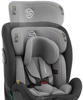 Автокрісло 0+/1/2/3 (0-36 кг) - Sesttino Shiver I-Size Isofix (Сірий) - Фото 10