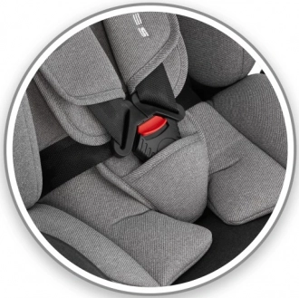 Автокрісло 0+/1/2/3 (0-36 кг) - Sesttino Shiver I-Size Isofix (Сірий) - Фото 2
