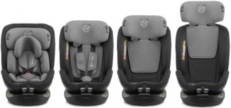 Автокрісло 0+/1/2/3 (0-36 кг) - Sesttino Shiver I-Size Isofix (Сірий) - Фото 6