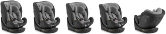 Автокрісло 0+/1/2/3 (0-36 кг) - Sesttino Shiver I-Size Isofix (Сірий) - Фото 8