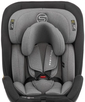 Автокрісло 0+/1/2/3 (0-36 кг) - Sesttino Shiver I-Size Isofix (Сірий) - Фото 9