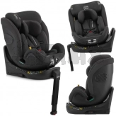 Автокрісло 0+/1/2/3 (0-36 кг) - Sesttino Shiver I-Size Isofix (Чорний)