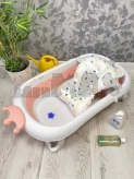 Ванночка складная детская El Camino Bath ME 1105 Crown Coral 80 см Powder/Розовый