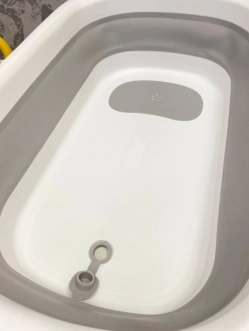 Ванночка складная детская El Camino Bath ME 1108 80 см Grey/Серый - Фото 1